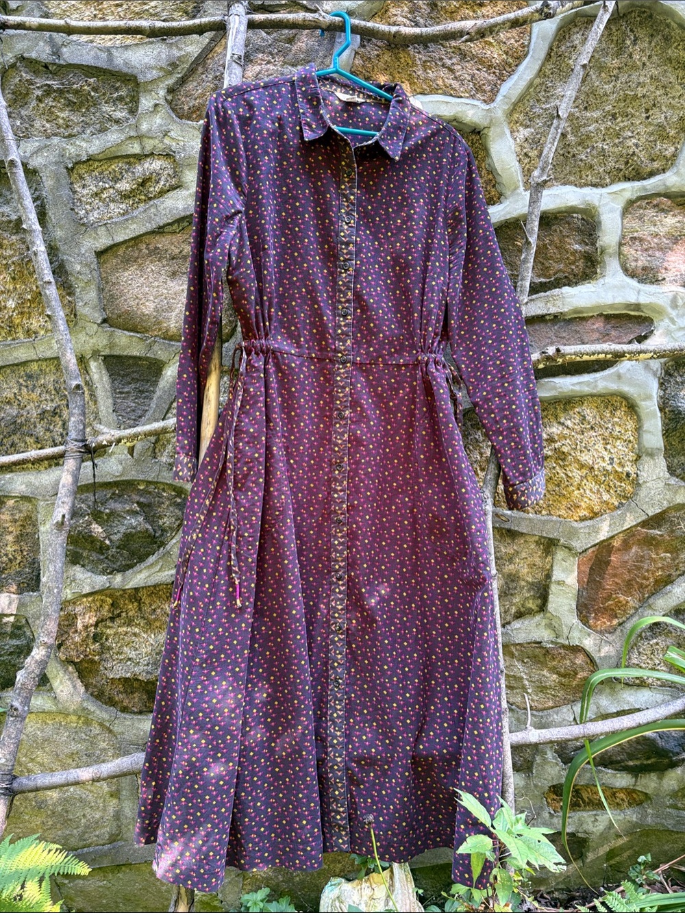 White Stuff essential Fall corduroy maxi dress.